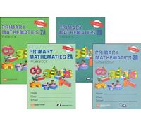 Singapore Primary Mathematics Level 2 Kit (US Edition), Workbooks 2A and 2B, and Textbooks 2A and 2B