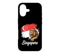 Singapore Roaring Lion Flag National Pride Design Case for iPhone 17
