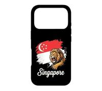 Singapore Roaring Lion Flag National Pride Design Case for iPhone 17 Pro