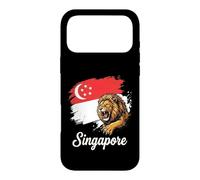 Singapore Roaring Lion Flag National Pride Design Case for iPhone 17 Pro Max