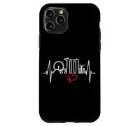 Singapore Skyline Heartbeat Asian Singapura I Love Singapore Case for iPhone 11 Pro