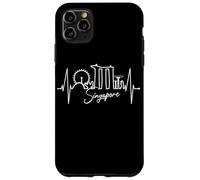 Singapore Skyline Heartbeat Asian Singapura I Love Singapore Case for iPhone 11 Pro Max