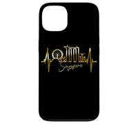 Singapore Skyline Heartbeat Asian Singapura I Love Singapore Case for iPhone 13