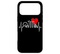 Singapore Skyline Heartbeat Asian Singapura I Love Singapore Case for iPhone 17 Pro Max
