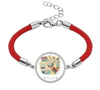 Singapore Theme Park Cable Car Lucky Red String Bracelet Rope Bracelet Handmade
