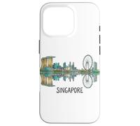 Singapore Travel Souvenir City Landmark Gift Case for iPhone 16 Pro