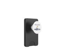 Singapore Vintage Skyline Retro Graphic PopSockets PopWallet for MagSafe