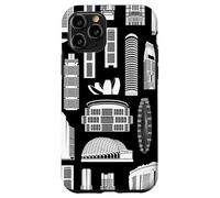 Singapore's Famous Asian City Landmarks Art Singapore Lover Case for iPhone 11 Pro