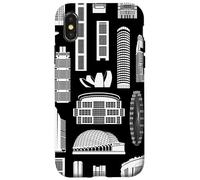 Singapore's Famous Asian City Landmarks Art Singapore Lover Case for iPhone X/XS