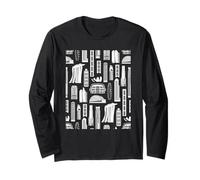 Singapore's Famous Asian City Landmarks Art Singapore Lover Long Sleeve T-Shirt