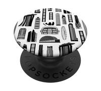 Singapore's Famous Asian City Landmarks Art Singapore Lover PopSockets Adhesive PopGrip