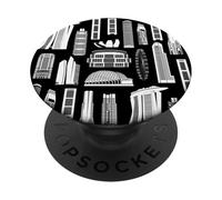 Singapore's Famous Asian City Landmarks Art Singapore Lover PopSockets Adhesive PopGrip