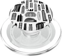 Singapore's Famous Asian City Landmarks Art Singapore Lover PopSockets PopGrip for MagSafe