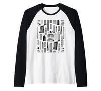 Singapore's Famous Asian City Landmarks Art Singapore Lover Raglan Baseball Tee