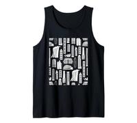 Singapore's Famous Asian City Landmarks Art Singapore Lover Tank Top