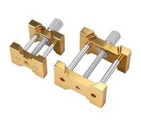 Singcci 2 PCS Brass Watch Movement Holders Multi-Functional Metal Watch Repair Tool Set Adjustable Case Holder Tool Suitable for Watch Repair