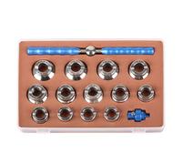 Singcci Watch Gear Opener, Professional Repair Kit, Rustproof and Durable Multi-Size Watch Opener, Black, 13 Piece Set, Modern