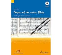 Singen auf den ersten Blick: Ein bungsbuch zum Notenle - German Language Sheet