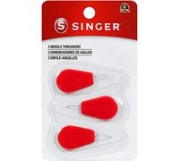 SINGER 00056 Plastic Needle Threaders, 3-Count