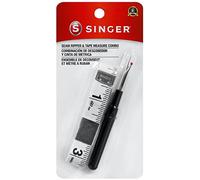 Singer 00106 Seam Ripper and Tape Measure Combo Kit, Black