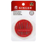 Singer 00276 Assorted Hand Needles in Compact, 25-Count,Assorted 25/Pkg