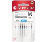 SINGER 10-Pack Universal 2020 Sewing Machine Needles, Size 90/14
