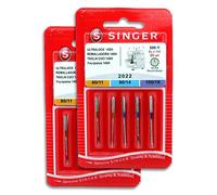 Singer 2 Pack Overlock Singer Needles 2022 500R ELx705 for 14SH Sewing Machine