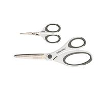 Singer 4-Inch and 8.5-Inch Comfort Grip Scissors Set, Pink/White