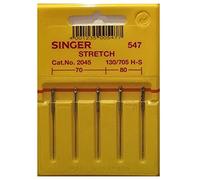 Singer 5 Original Sewing Machine Needles 2045 Thickness 70/09, 80/11 for Knitwear - 5.0 count