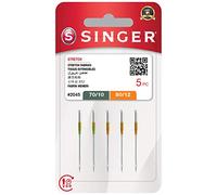 Singer 5 Original Sewing Machine Needles Elastic Fabrics 2045 (70/10-80/12)