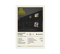 Singer Arctic Monkeys Favourite Worst Nightmare Album Cover Canvas Poster Wall Art Decor Print Picture Paintings for Living Room Bedroom Decoration Unframe-style 12x18inch(30x45cm)