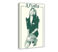Singer Ariana Grande Album Poster Canvas Poster Frame-style 08x12inch(20x30cm)