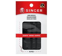 Singer Betweens, Chenille, Darners, Embroidery, Sharps & Tapestry, Assorted Sizes, Nickel-plated Steel, Silver, 45-Count