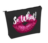 Singer Cosmetic Bag So What Cosmetic Bag Singer Makeup Bag Music Lovers Gift (So What B)