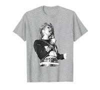 Singer Cyndi Lauper Live by Allan Ballard T-Shirt, Men, Heather Grey, Medium