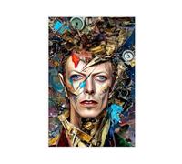 Singer David Bowie Poster (12) Canvas Poster Bedroom Decor Landscape Office Room Decor Gift 12x18inch(30x45cm)