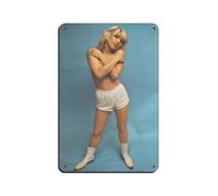 Singer Debbie Harry Poster (19) Tin Sign Vintage Metal Pub Club Cafe Bar Home Wall Art Decoration Poster Retro 8x12inch(20x30cm)
