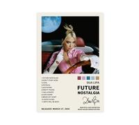 Singer Dua Lipa Future Nostalgia Music Album Cover Poster 1 Canvas Poster Wall Art Decor Print Picture Paintings for Living Room Bedroom Decoration Unframe-style 12x18inch(30x45cm)