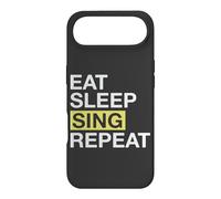 Singer Eat Sleep Sing Repeat Singing Lover Case for iPhone Air