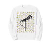 Singer Floral Flowers Singing Teacher Musician Spring Summer Sweatshirt
