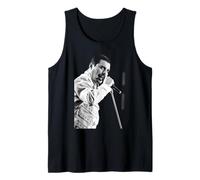 Singer Freddie Mercury Queen In Newcastle Magic Tour 1986 Tank Top