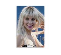 Singer Hayley Williams.5Music Posters Album Cover Posters Decorative Paintings Canvas Wall Posters And Art Picture Prints Modern Home Bedroom Decoration Posters16x24inch(40x60cm)Unframe-style