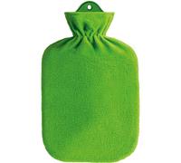 Singer Hot Water Bottle Heating Cushion Heating Bottle 2.0 L Green Fleece Cover