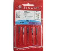 Singer Jeans Needle 2020 Mix of 5 Needles, Metal, Silver, 7 x 0.03 x 4 cm, 5 Units