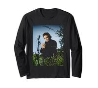 Singer Johnny Cash in Tennessee by Michael Grecco Long Sleeve T-Shirt