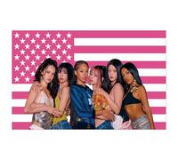 Singer Kattseye Poster Birthday Party Decorations Backdrop Banner 5x3 Ft Pink Flag Themed Birthday Banner Background Photo Booth Props for Home Bedroom Office Party Decor