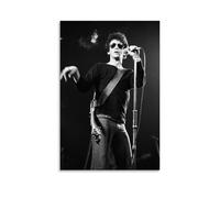 Singer Lou_Reed Singing Live Retro Poster Canvas Poster 12x18inch(30x45cm) Unframe-style