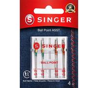Singer Machine Needles, Size 9/70 & 11/80 4/Pkg, 70/9, 80/11