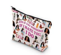 Singer Makeup Bag Album Inspired Gift and If You Wondered If I Hate You I Do Cosmetic Ba Singer Merchandise Fans Gift (I do)