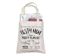Singer Malone Tote Bag Singer Fan Gift Posty Mom I Have A Posty Playlist And I'm Always Tired Singer Merchandise Singer Merch (TB, Posty Mom Tote-PY2)